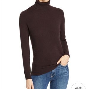 Aqua Brand Cashmere Turtleneck Sweater